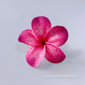 Printed Handmade Foam Plumeria Hair Pick